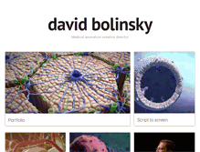 Tablet Screenshot of davidbolinsky.com